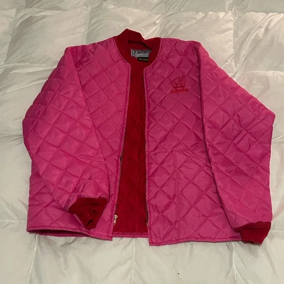 Nooworks Vibrant Pink Bomber Jacket - Picture 7 of 10